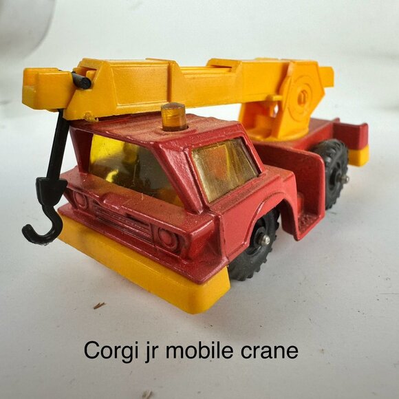 Vintage Diecast Construction Vehicle Lot - Wiking Grip Zechin Corgi - Picture 5 of 15
